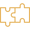 Strategic integration icon